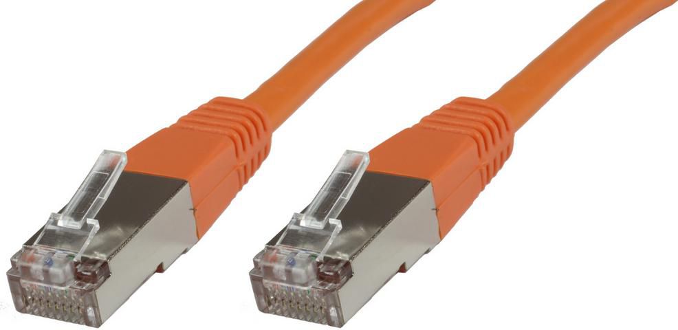 F/UTP CAT6 5m Orange PVC