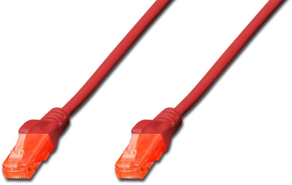 CAT 6 U-UTP patch cable. PVC.