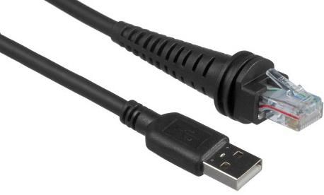 Cable USB, black, Type A, 3m