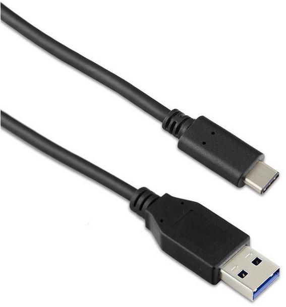 USB Cable USB 3.2 Gen 2 (3.1 Gen 2) USB C USB A 1m Black