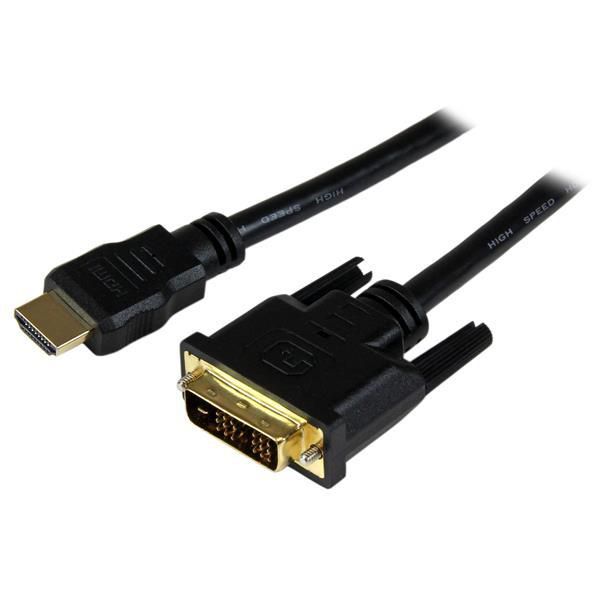 StarTechcom HDDVIMM150CM 1.5M HDMI TO DVI-D CABLE MM 