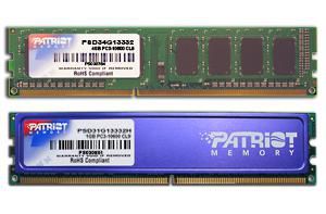 Patriot-Memory PSD34G13332 4GB DDR3 1333MHz Signature 