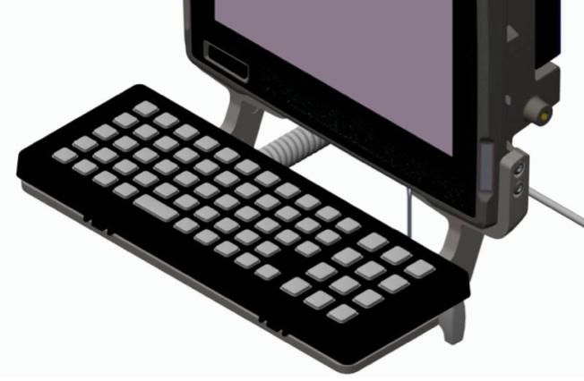 ZEBRA KEYBOARD MOUNT TRAY VC80 IKEY