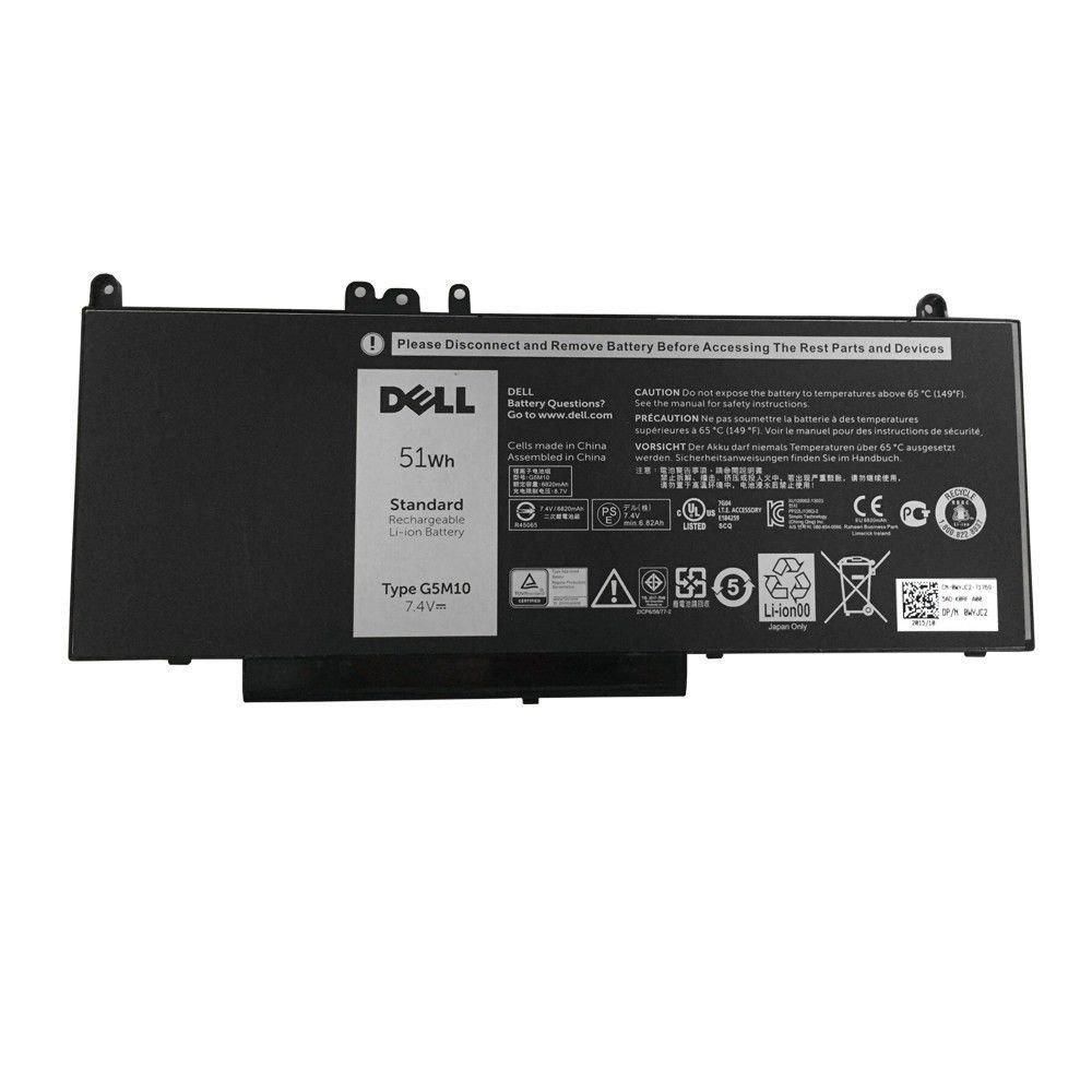 Dell WYJC2 Battery, 51WHR, 4 Cell, 
