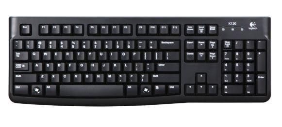 LOGITECH® Keyboard K120 for Business - BLK - PAN NORDIC