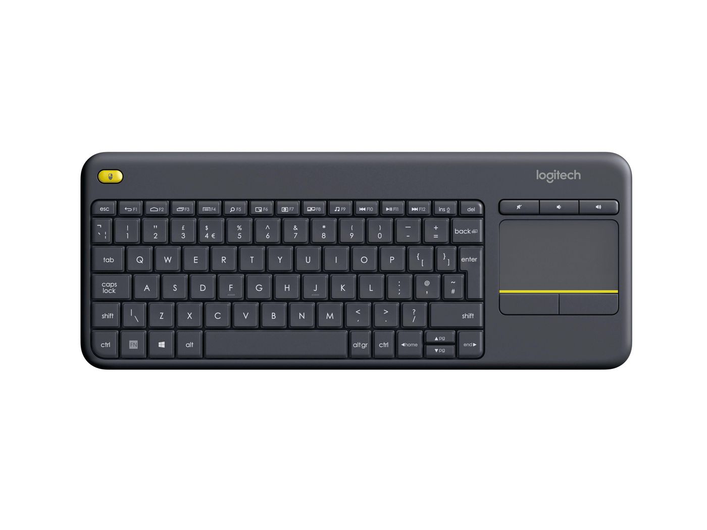 Logitech 920-007131 K400 Plus Keyboard, Belgium 