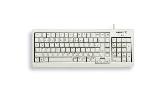 CHERRY Tas Cherry G84-5200LCMDE-0 XS Complete Keyboard USB hellgrau