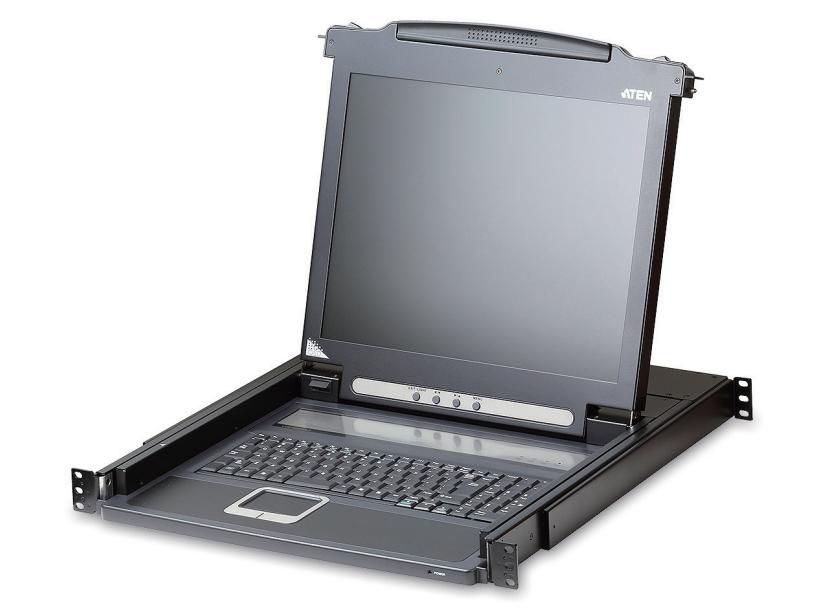 ATEN CL5716M-ATA-2XK06SG console a rack 43,2 cm (17") Nero 1U