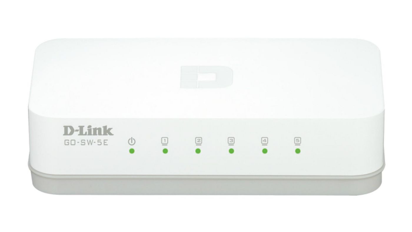 D-Link GO-SW-5EE GO-SW-5E/E 5-Port 10100M  Desktop Switch 