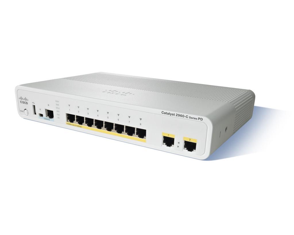 CATALYST 2960C PD SWITCH 8 FE