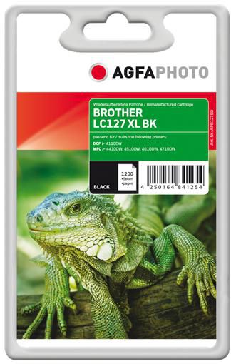 AgfaPhoto APB127BD Ink Black LC127XLBK 