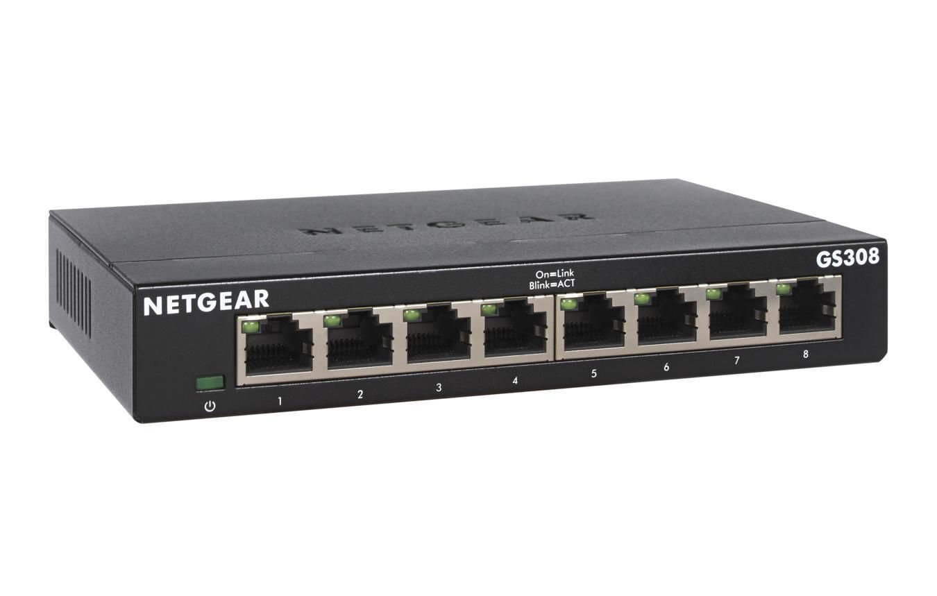 8-PORT GB ETHERNET UNMGD