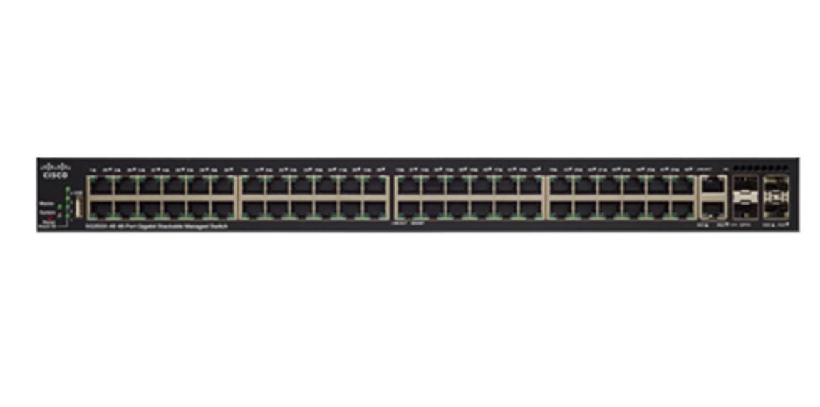 Cisco-SB SG350X-48MP-K9-EU-RFB W126007100 48 Ports Manageable Layer 3 RM 