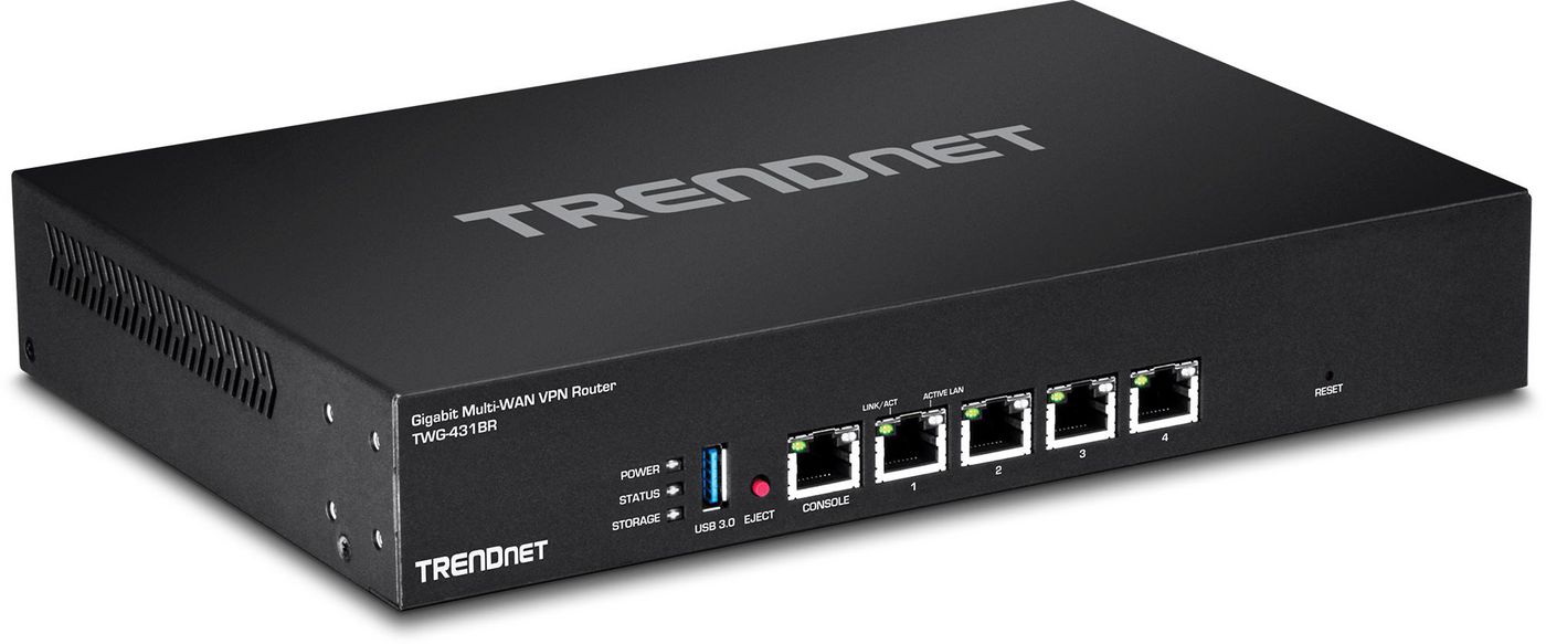 TRENDnet TWG-431BR Gigabit Multi-WAN VPN 