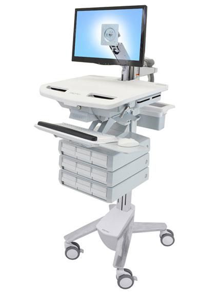 Ergotron SV43-1290-0 STYLEVIEW CART WITH LCD ARM 