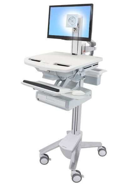 Ergotron SV43-1310-0 STYLEVIEW CART WITH LCD PIVOT 