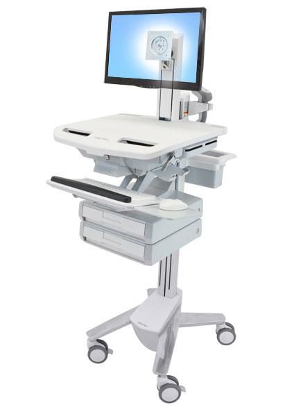 Ergotron SV43-1320-0 STYLEVIEW CART WITH LCD PIVOT 