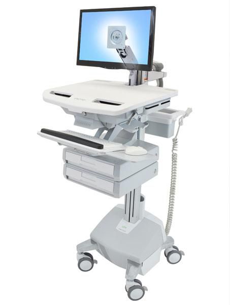 Ergotron SV44-1222-2 STYLEVIEW CART WITH LCD ARM 