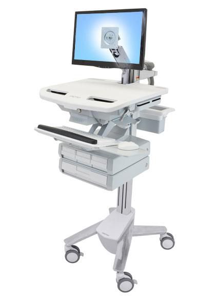 Ergotron SV43-1240-0 STYLEVIEW CART WITH LCD ARM 