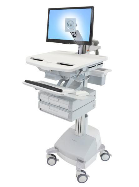 Ergotron SV44-1241-2 STYLEVIEW CART WITH LCD ARM 