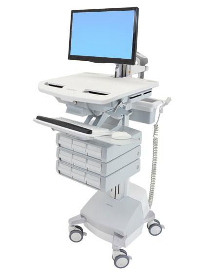 Ergotron SV44-1291-2 STYLEVIEW CART WITH LCD ARM, 