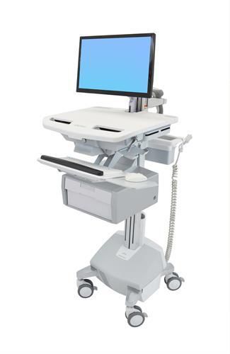 Ergotron SV44-12B2-2 STYLEVIEW CART WITH LCD ARM 