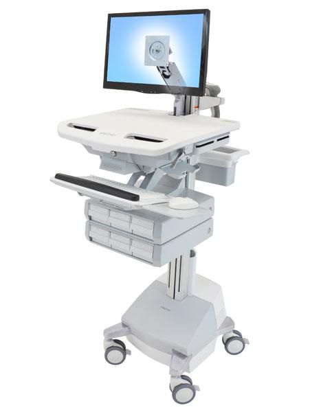 Ergotron SV44-1261-2 STYLEVIEW CART WITH LCD ARM 