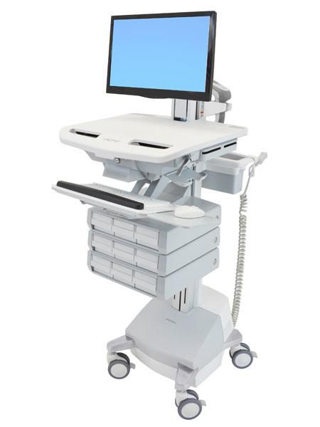 Ergotron SV44-1391-2 STYLEVIEW CART WITH LCD PIVOT 