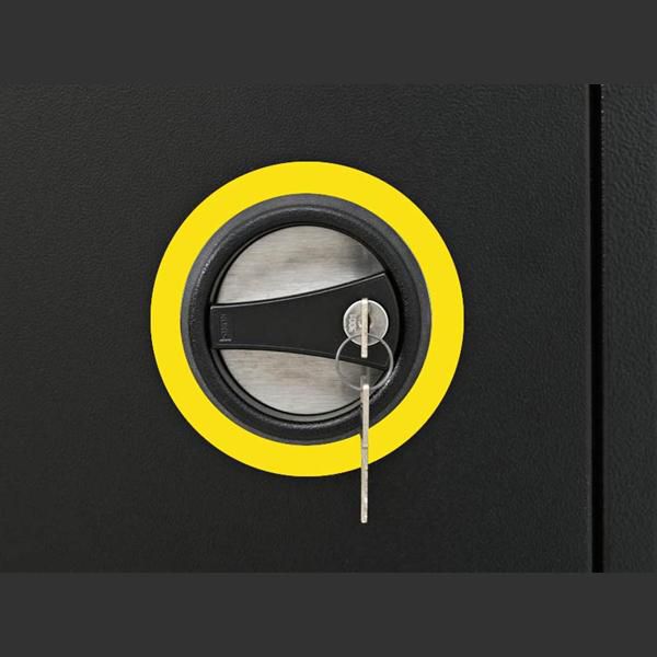 Leba KE-NCOO-RING-YELLOW NoteCart, Yellow ring for lock 
