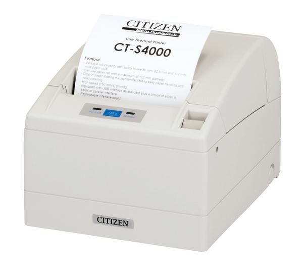 Citizen CTS4000USBWH CT-S4000, USB, cutter, white 