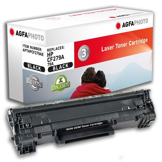 AGFA Photo - Schwarz - Tonerpatrone (Alternative zu: HP 79A) - für HP LaserJet Pro M12a, M12w, MFP M