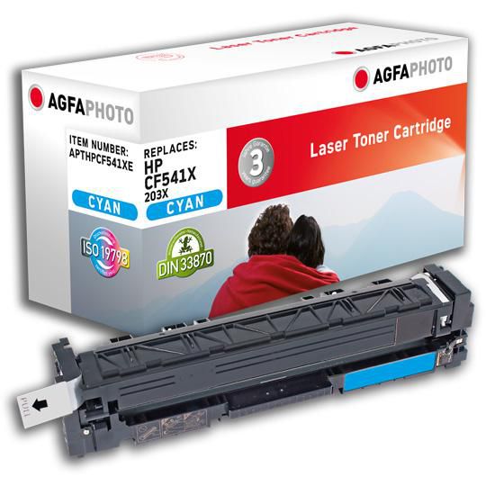 AGFA Photo - Cyan - Tonerpatrone (Alternative zu: HP CF541X) - für HP Color LaserJet Pro M254dw, M25
