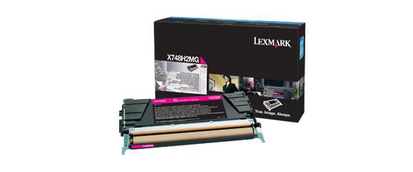 Lexmark X748H2MG Toner Magenta 