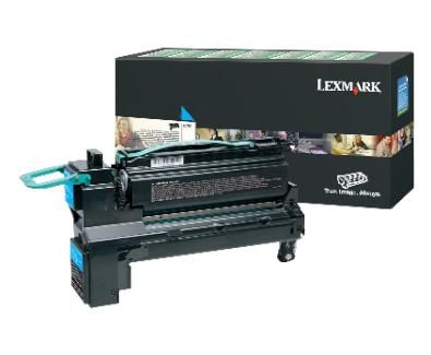 LEXMARK Extra High Yield Print Cartridge C792 Cyan Tonerpatrone LCCP, LRP