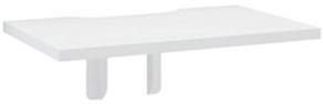 X Wall Shelf White