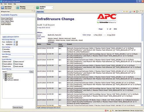 APC AP9710 InfraStruXure Change 10 Rack 