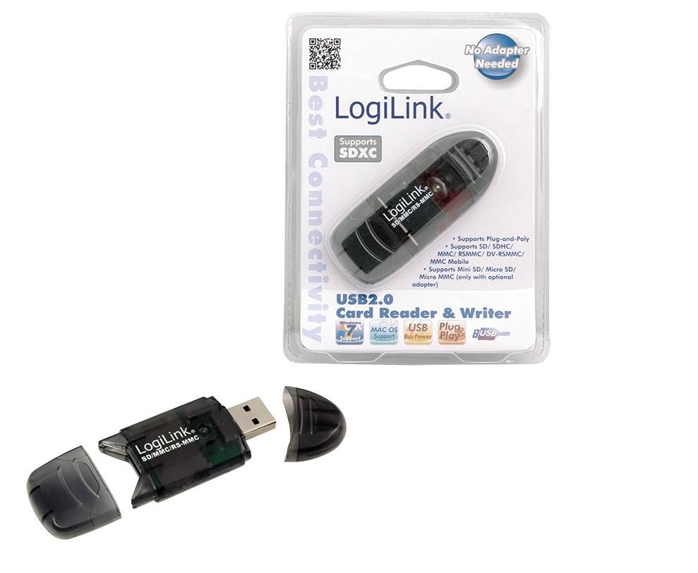 LogiLink CR0007 MulticardReader 2.0 ext. Mini- 