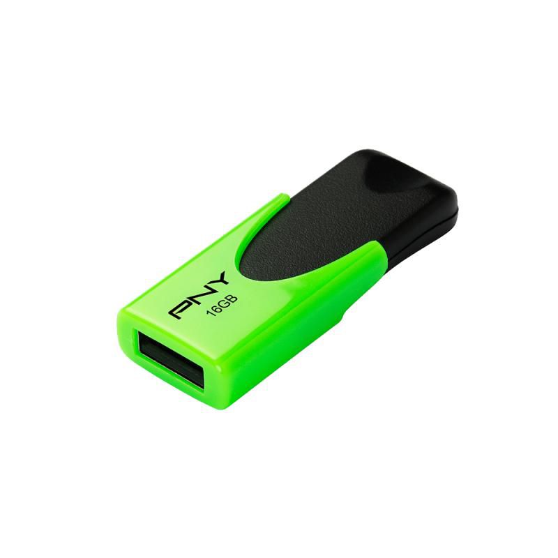PNY FD16GATT4NEOKGR-EF N1 ATTACH USB2.0 16GB GREEN 