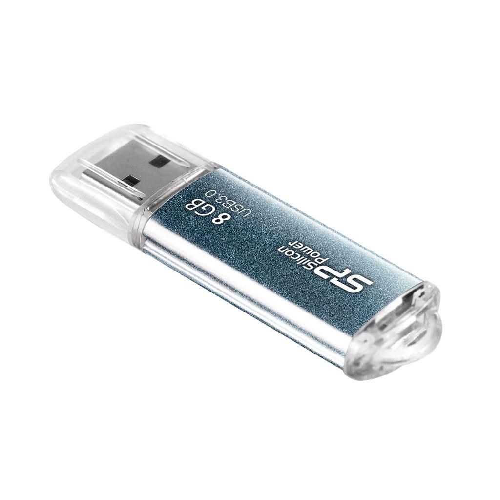 Silicon-Power SP008GBUF3M01V1B USB-Stick 8GB USB3.0 M01 Blue 