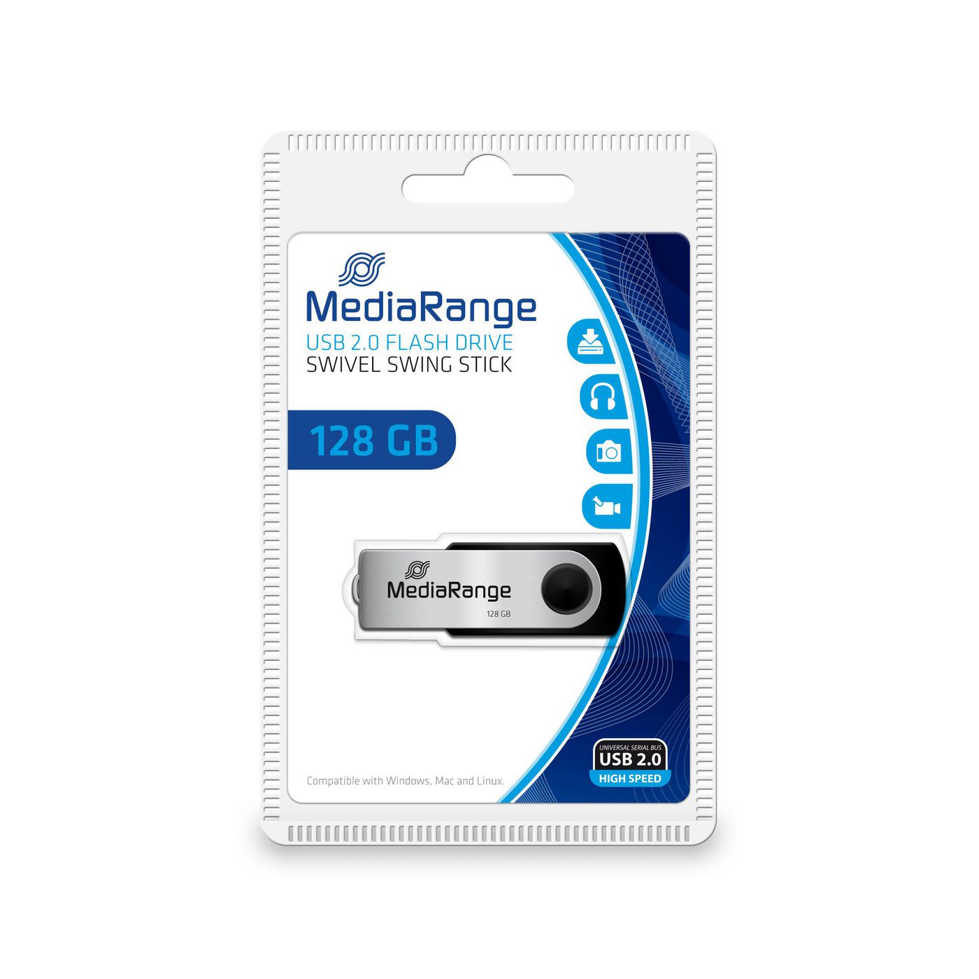 MR913 8GB MediaRange USB 2.0 Micro 