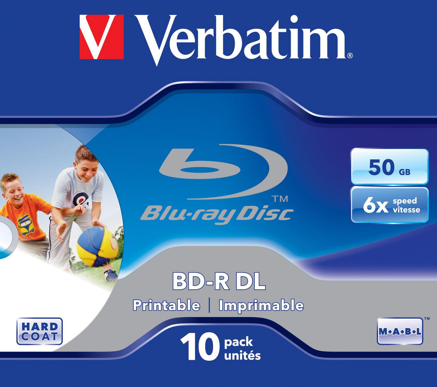 Verbatim 43736 BD-R Double Layer 50GB 6X 