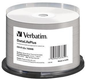 Verbatim 43781 Wide Silver Thermal.700MB 
