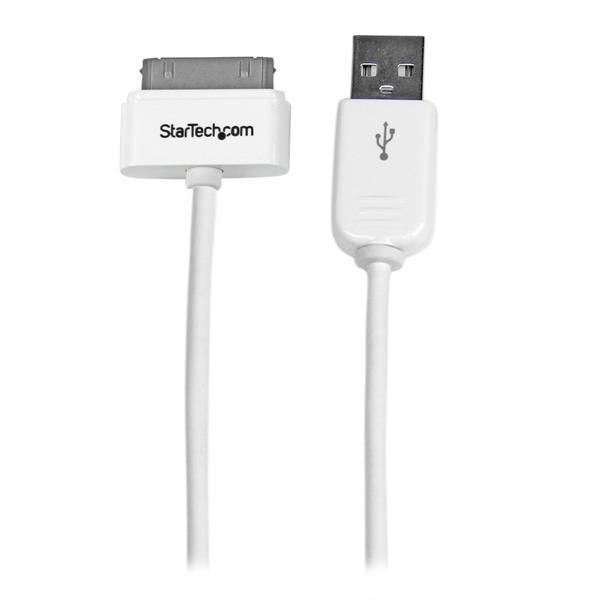 STARTECH.COM 1m USB iPhone / iPad und iPod Ladekabel - USB auf Apple 30 pin Dock Connector / Stecker