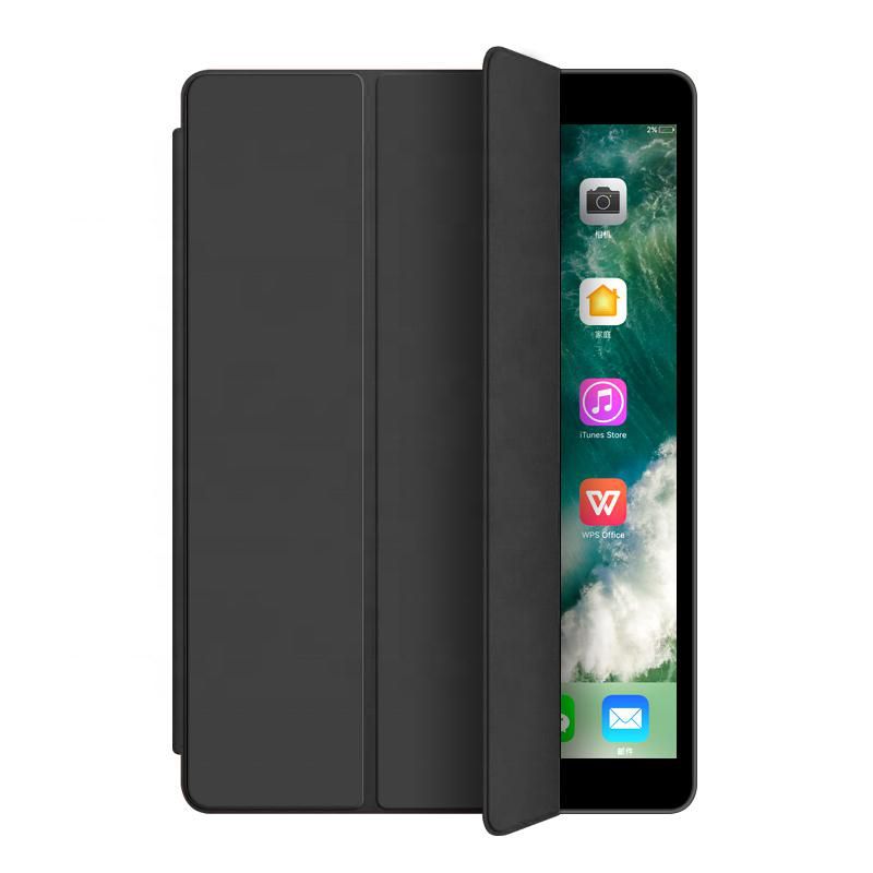 Folio Case iPad 10.2 2019 Pu Leather Front With - Black