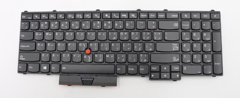 Keyboard PYWL-KBD ARA DFN BL - 00PA375