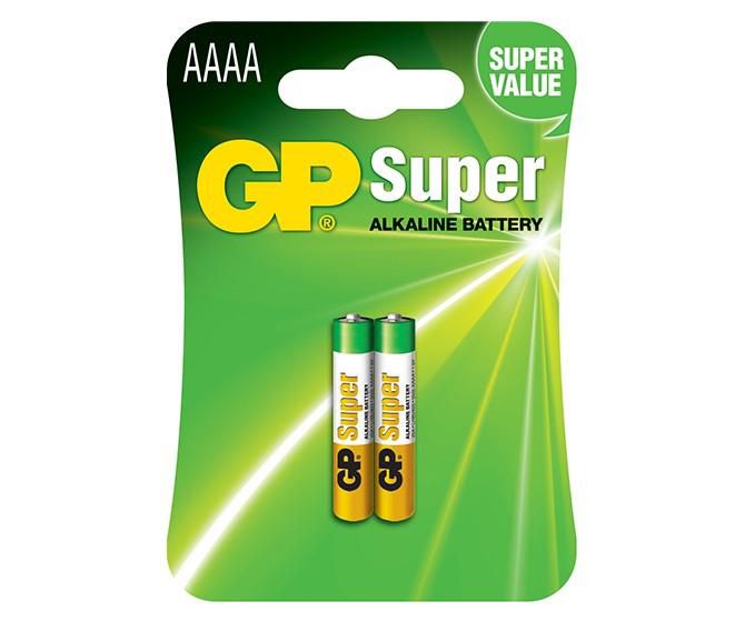 GP BATTERIES SUPER ALKALINE AAAA / LR61