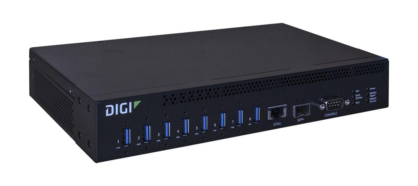 Digi W125782343 AW08-G300 interface hub USB 