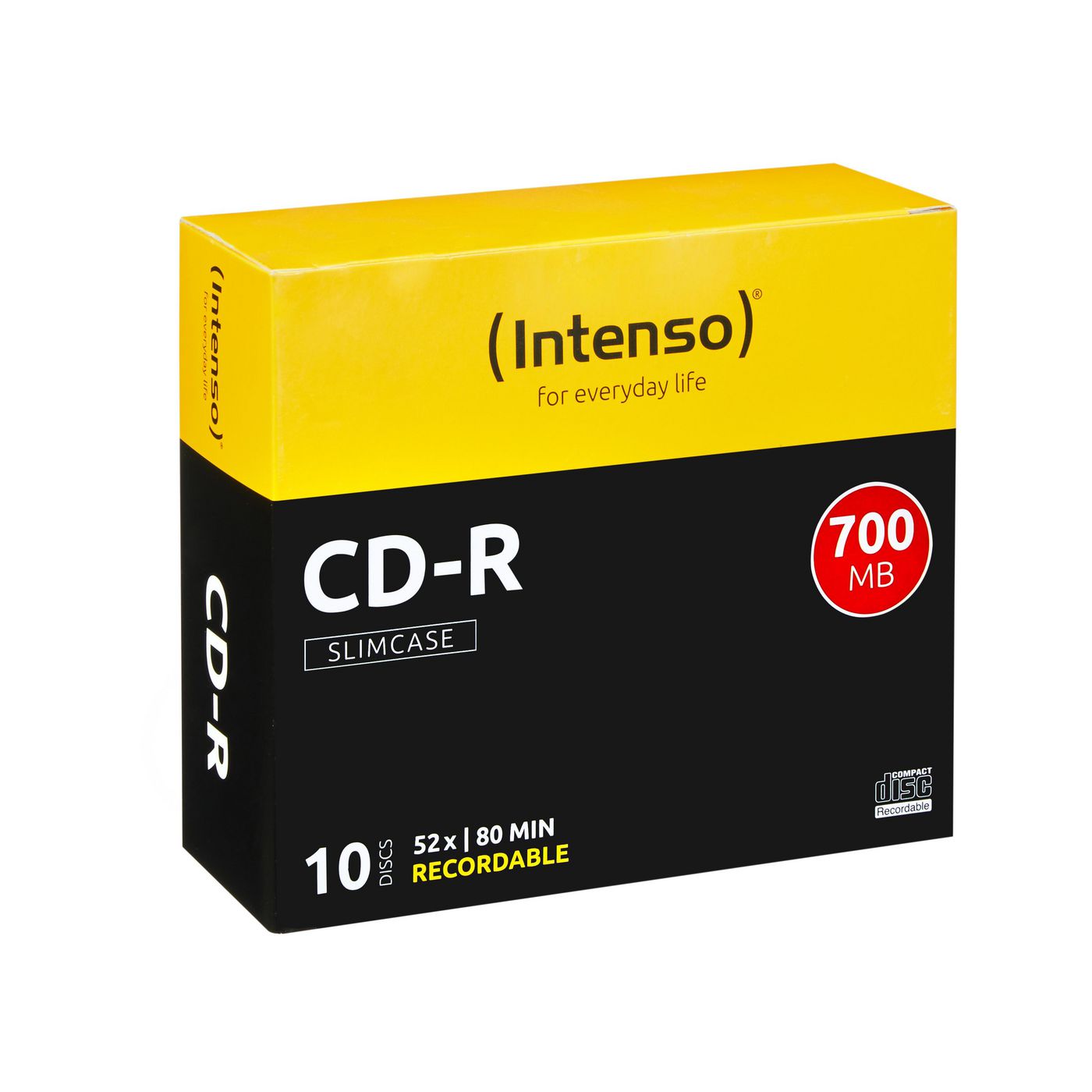 Intenso 1001622 CD-R 700Mb 52x slimcase 10 