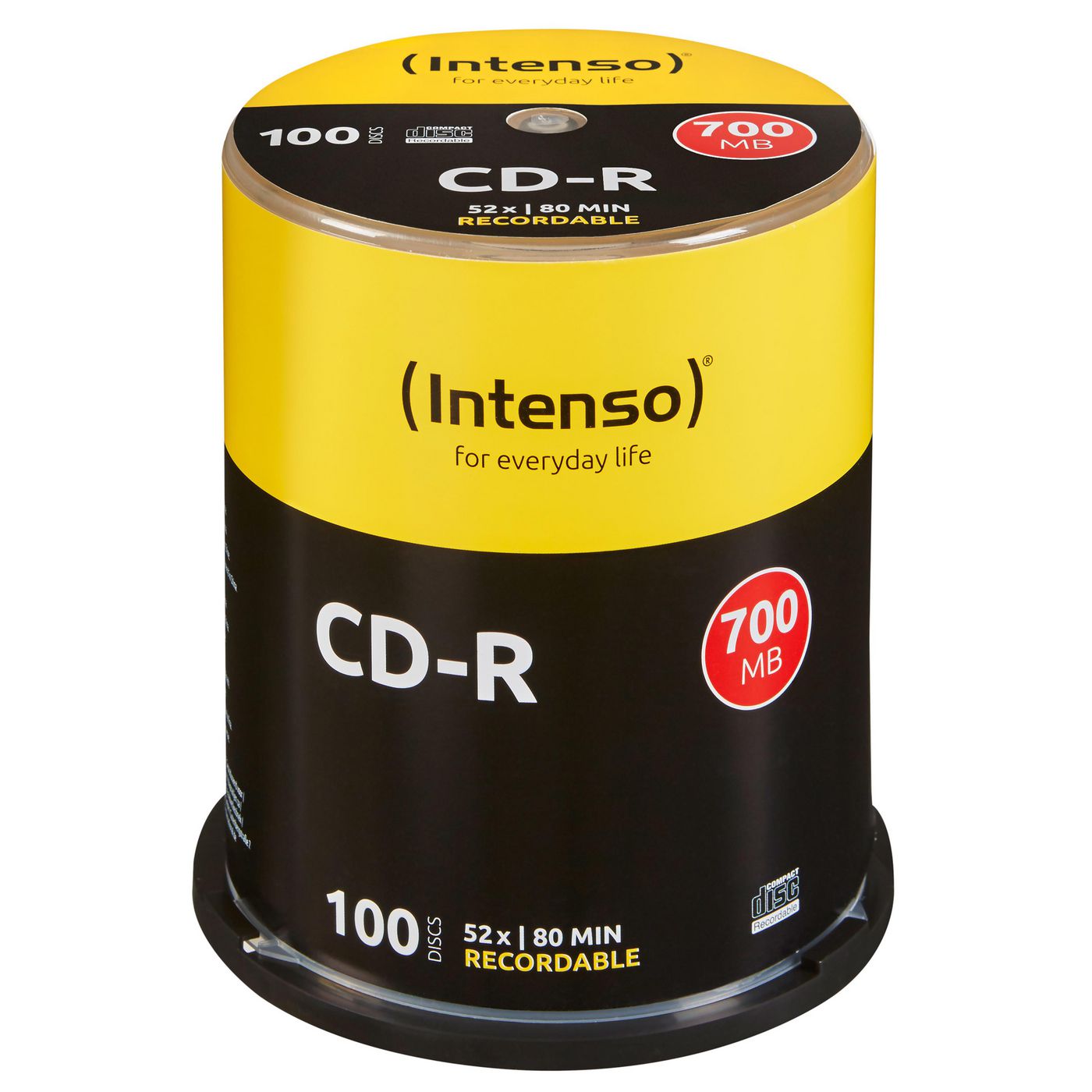1001126 CD-R  Intenso 700100pcs Cak 