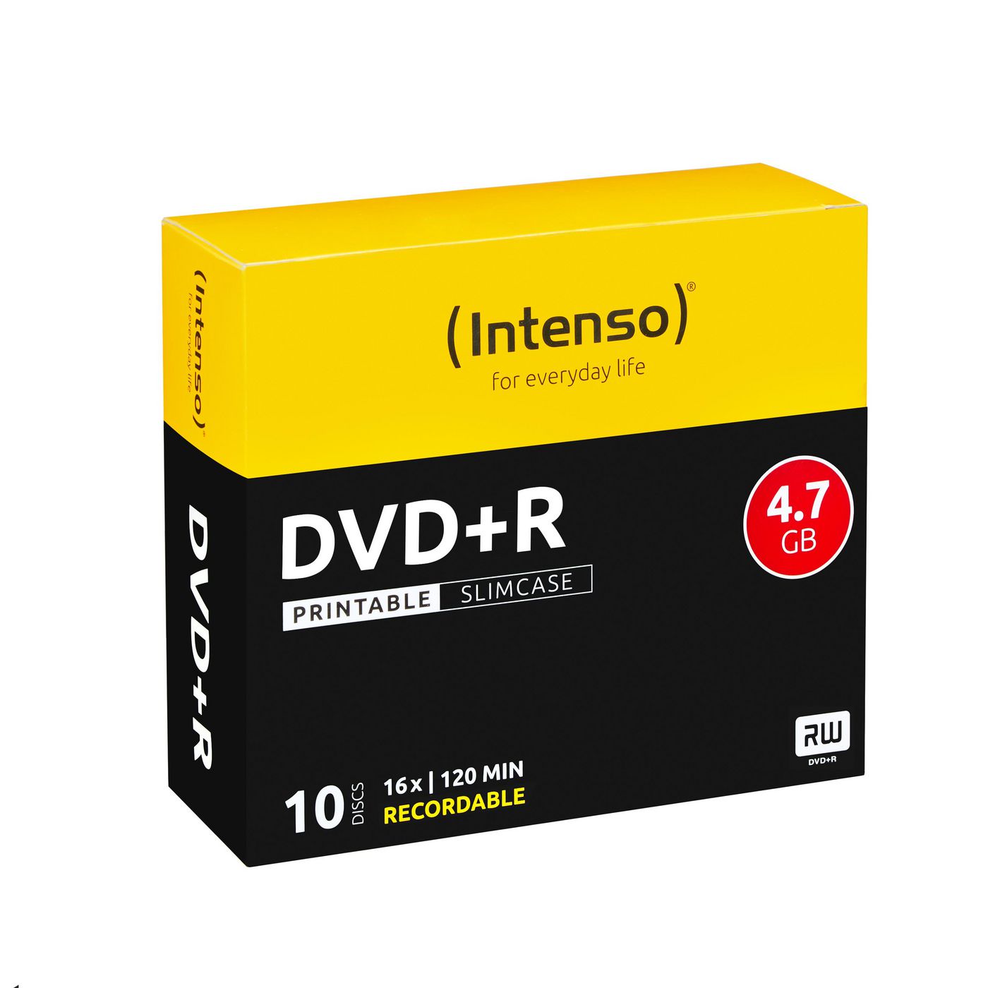 Intenso DVD+R 4.7GB, 10er Pack